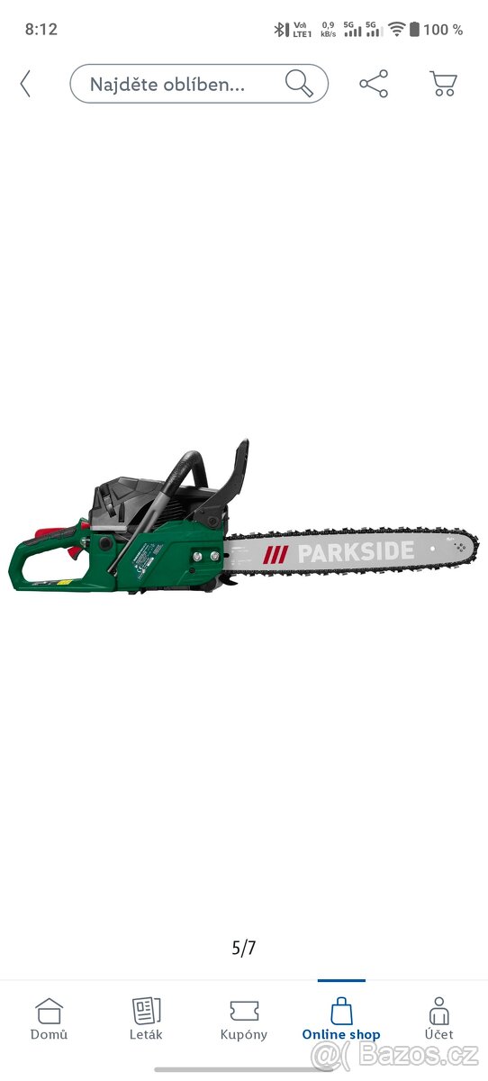 Motorová pila parkside nová - 2