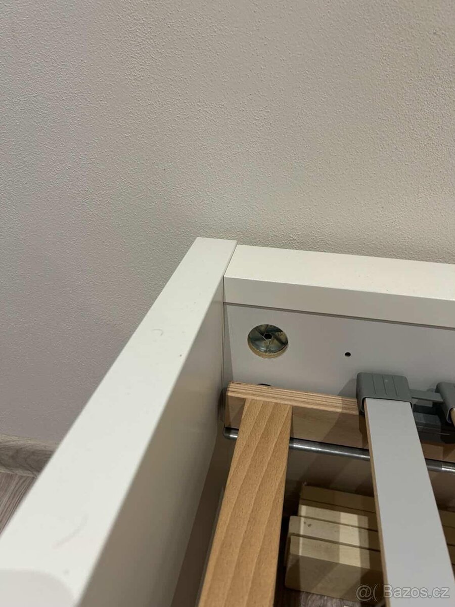 Postel 90x200 s lamelovym roštem - 2