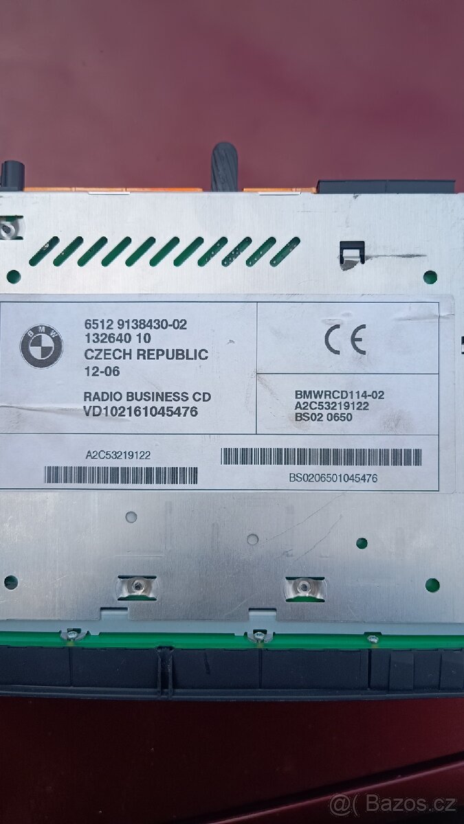 P: business radio na z4 e85/e86, x3 e83 - 2