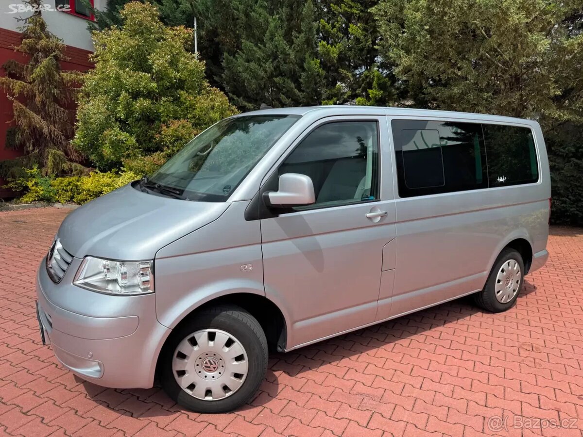 VW Multivan T5 1.9 TDI 75kW,Webasto,Digi.klima,1.Majitel.. - 2