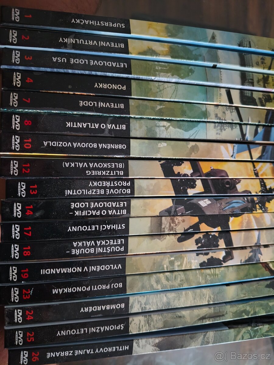 DVD série válka a zbraně - 2