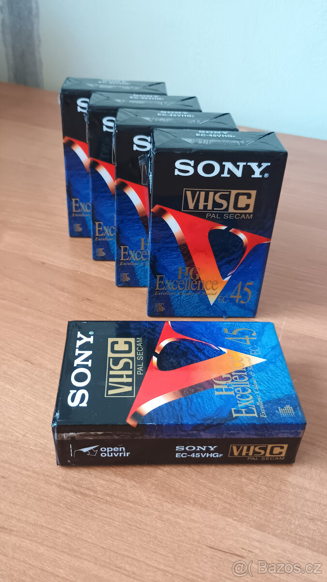 Videokazety VHS-C - 2