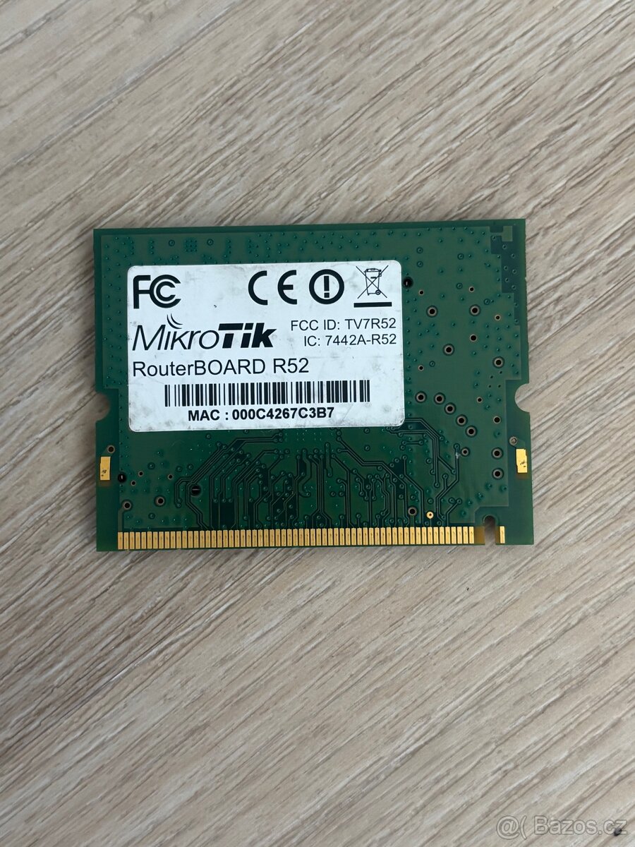 Wifi karta Mikrotik RouterBoard R52 - 2