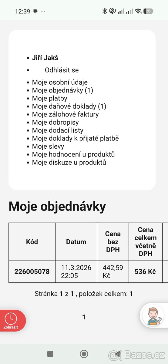 Sada na opravu žaluzií - nová - 2