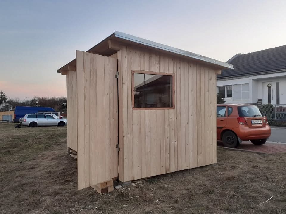 Stavební bouda 4 x 2.5m - 2