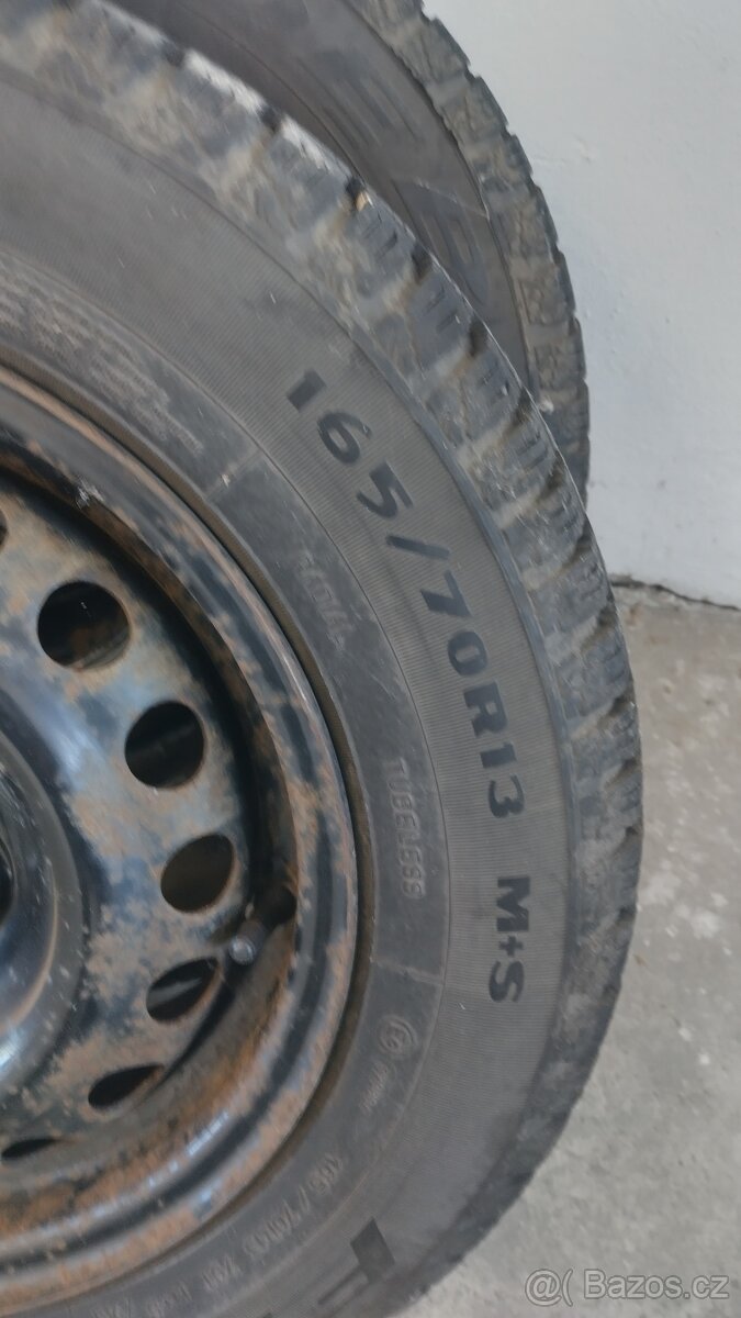 Zimní kola165/70R13 M+S - 2