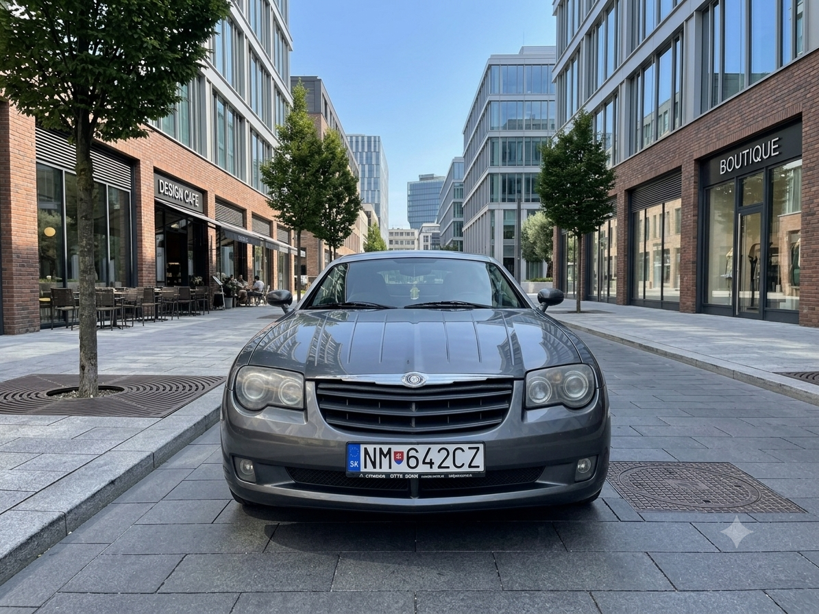 Predám výnimočný Chrysler Crossfire 3.2 V6 – Víkendová srdco - 2