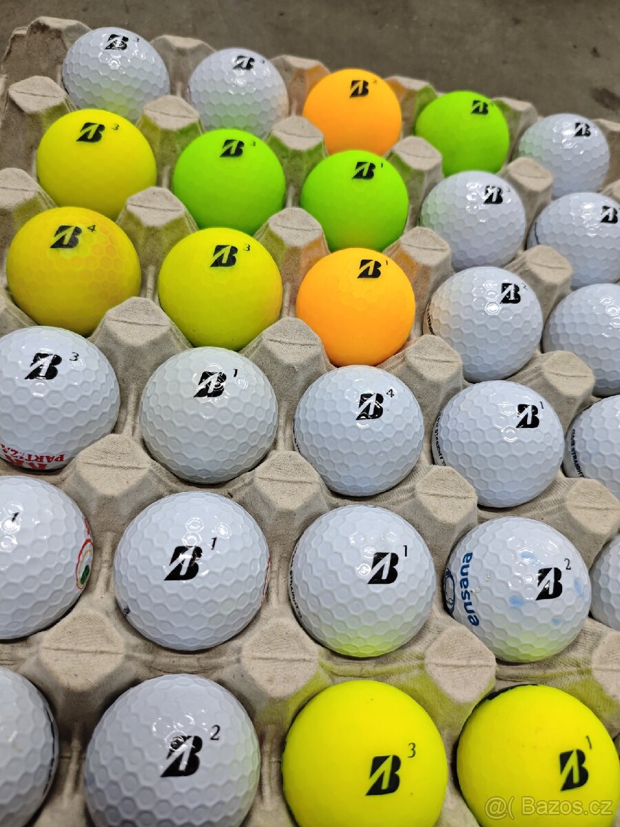 Golfové míčky Bridgestone e12 perfektní stav - 2