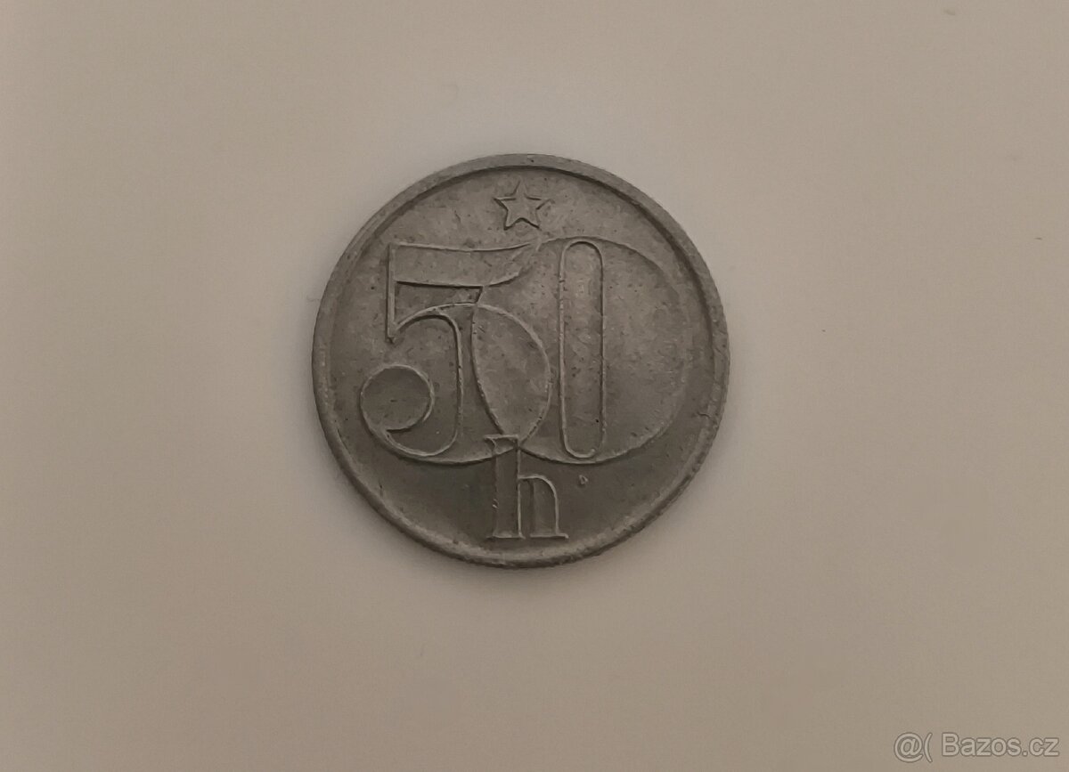 50 haléřů ČSSR – 1983 - 2