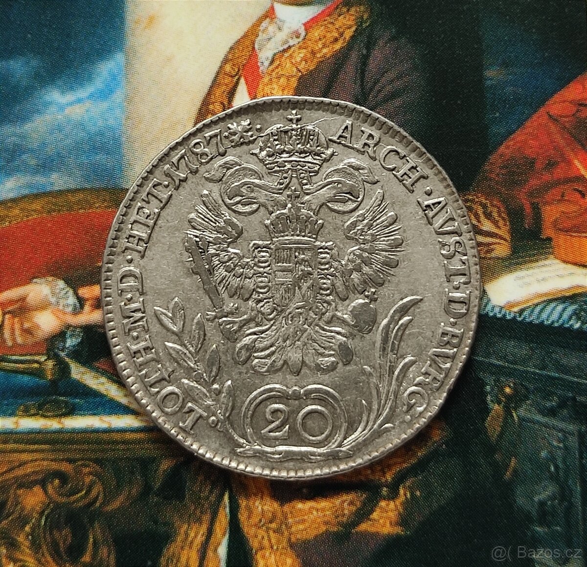 20 krejcar 1787 B JOSEF II - 2