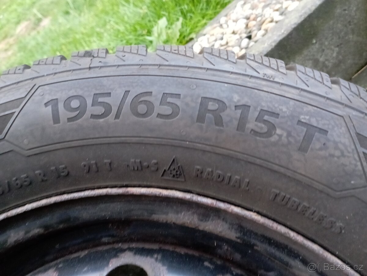 Zimní pneumatiky 195/65 r15 - 2