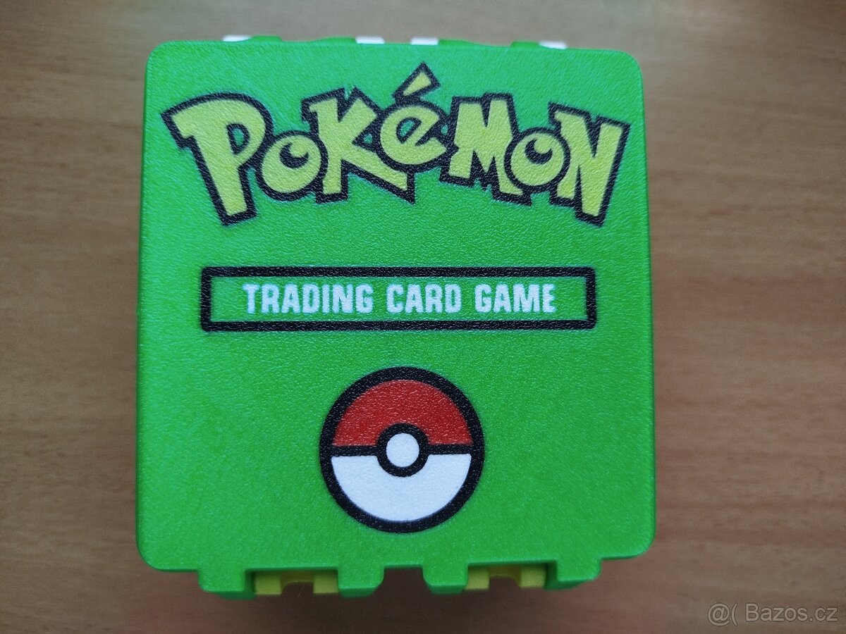 Nová zelená krabička na sběratelské karty Pokémon - 2