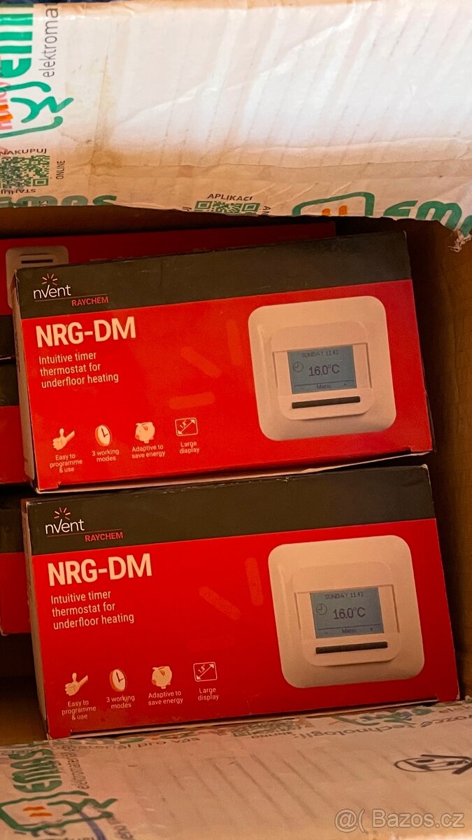 Prostorový termostat Raychem NRG-DM - 2