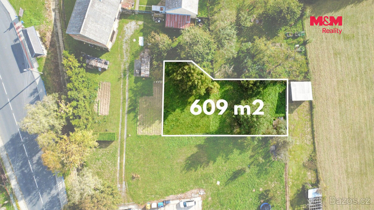 Prodej zahrady, 609 m², Paseka - 2