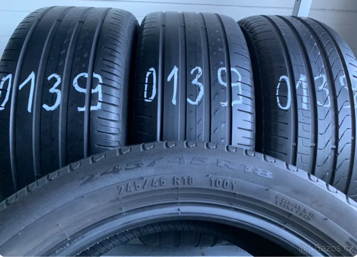 Letní sada č.0139 - Pirelli - 245/45/18 a 275/40/18 - 2