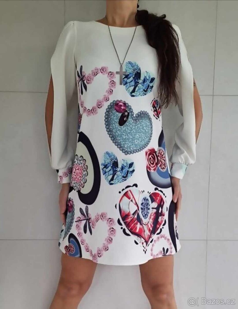 Nádherné zajímavé šaty - dámské - nové - 2