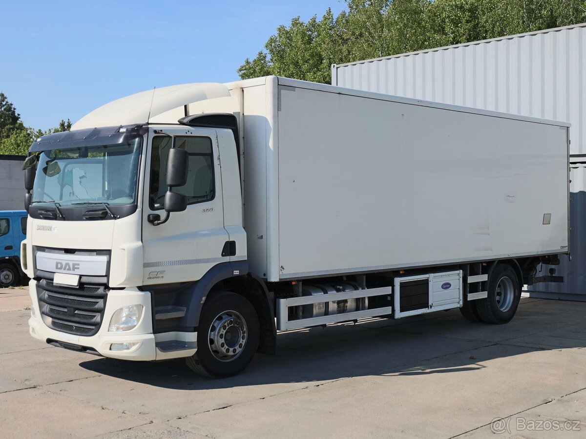 DAF CF 320, CARRIER SUPRA 300R/T, 380 V, HYDRAULICKÉ ČELO DH - 2