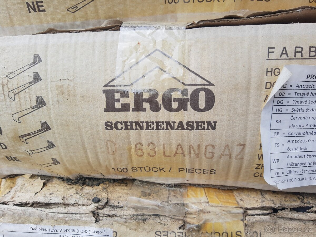 Střešní protisněhové háky ERGO D63 - 2