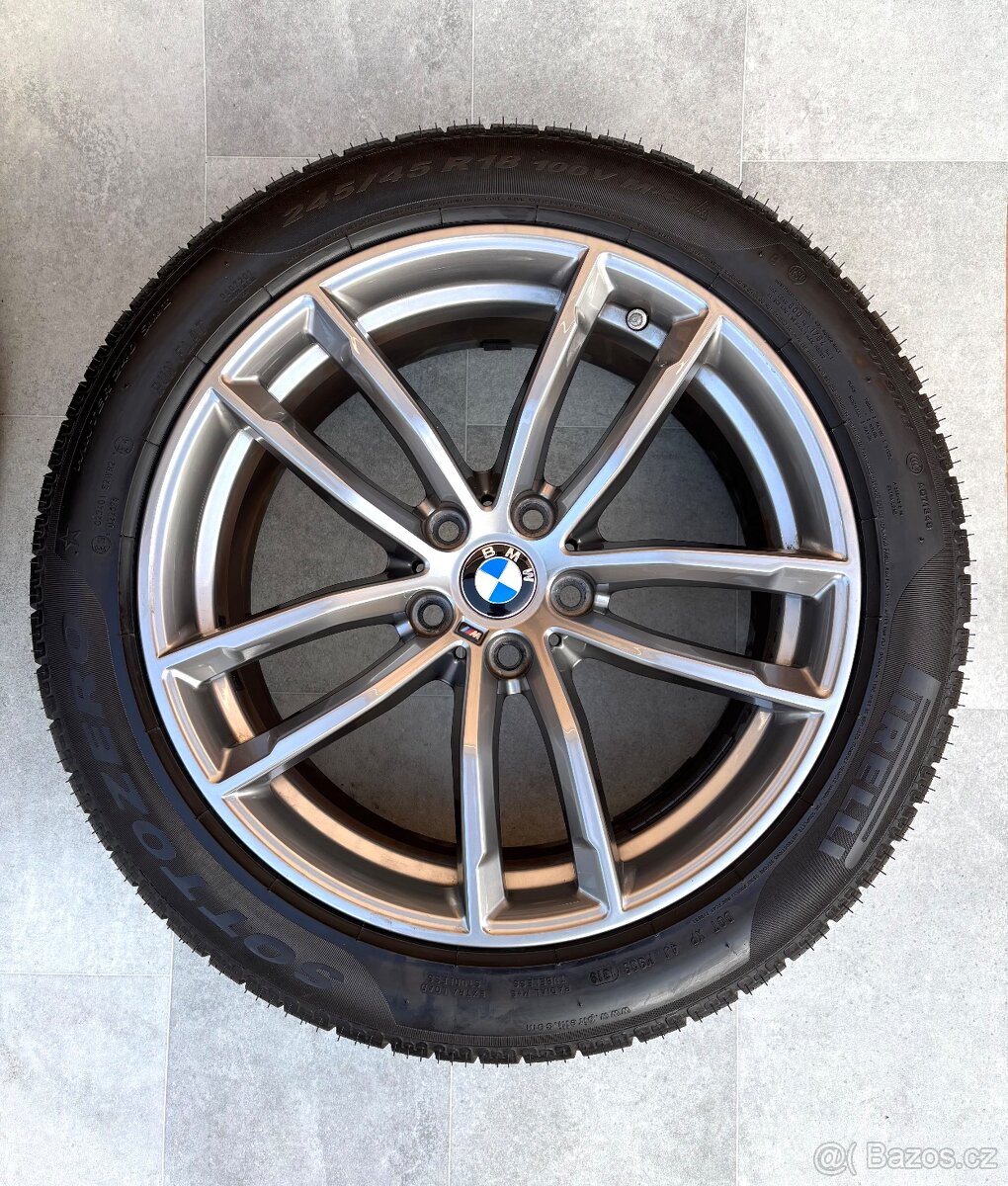 BMW R18 G30 G31 Originál BMW 18” 5x112 Zimní Pirelli - 2