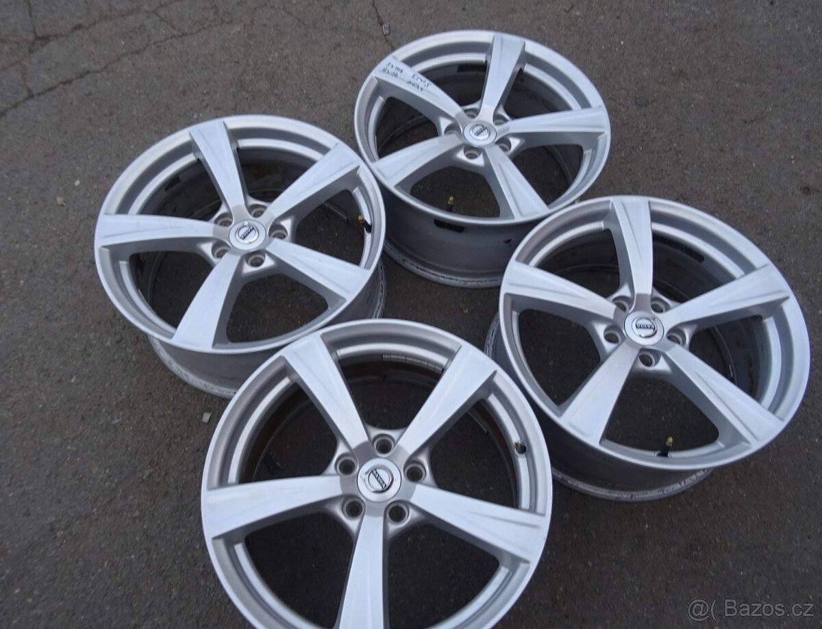 Alu disky originál Volvo, 18", 5x108, ET 42,5, šíře 8J - 2