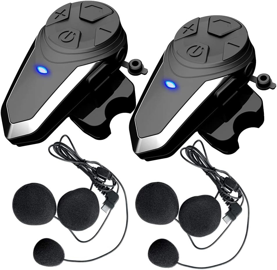2x Interkom na motorku. Dosah až 1 km. Sada- 2 ks. Nový - 2
