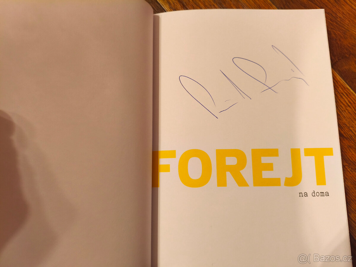 Forejt na doma - s podpisem - 2