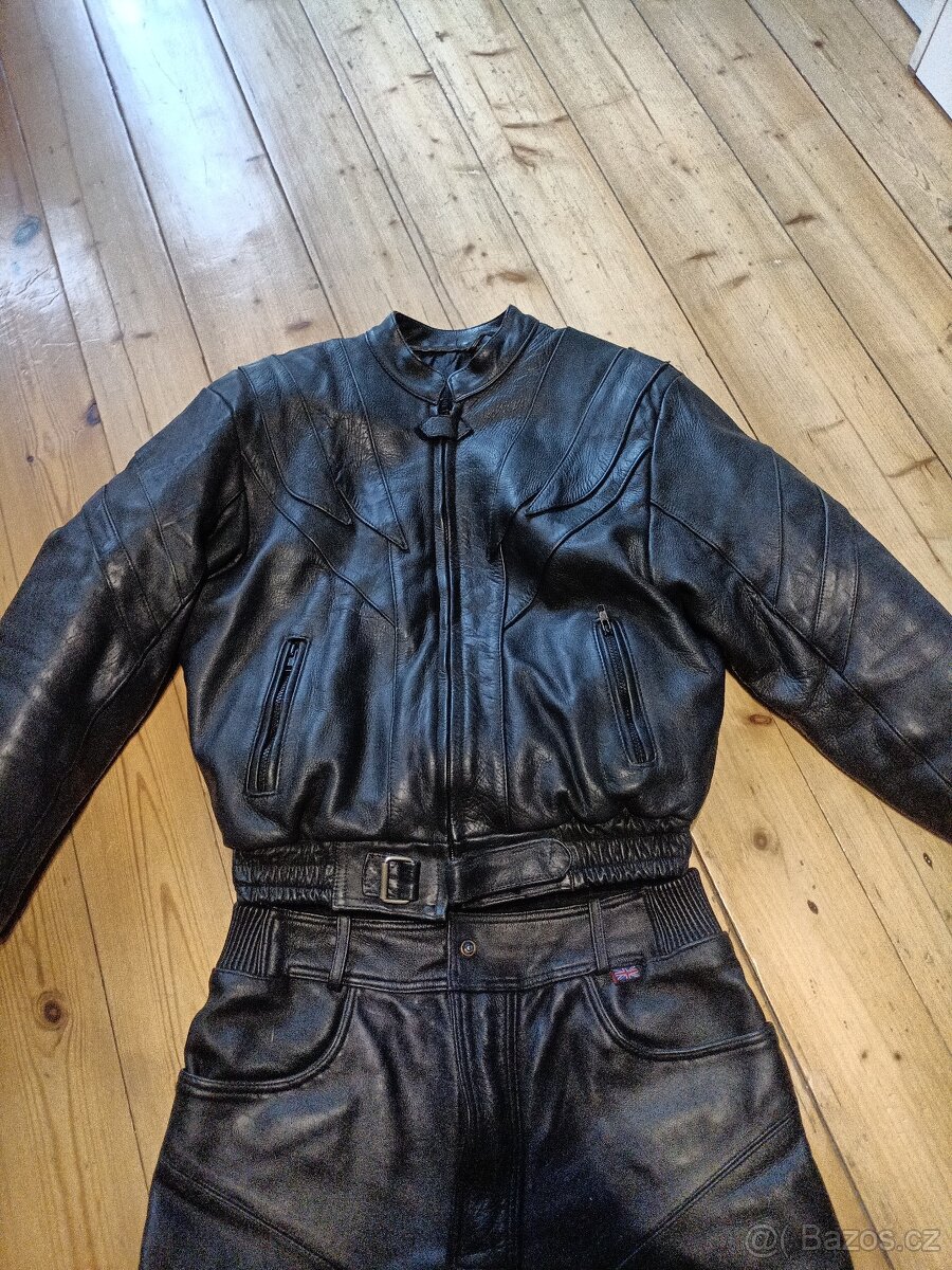 Kožená bunda a kalhoty na motorku - 2