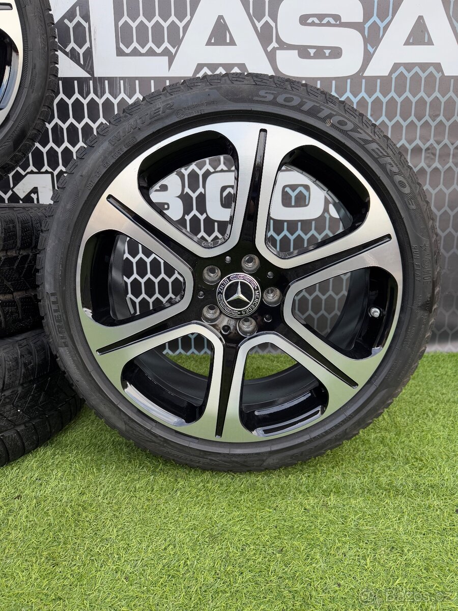 Originál alu kola Mercedes E-class 5x112 R19 zimní ZÁNOVNÍ - 2