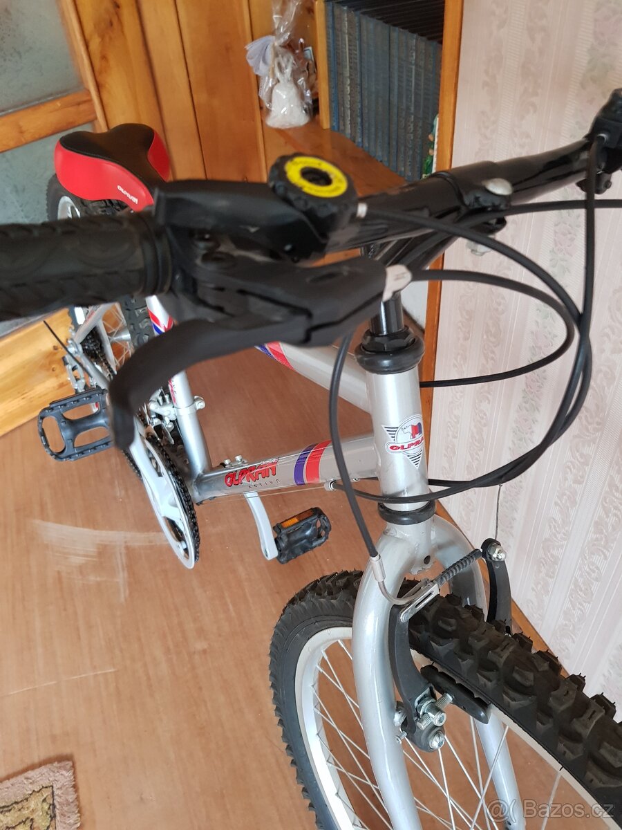 Horské kolo Olpran 24", dámské kolo, kárka - 2