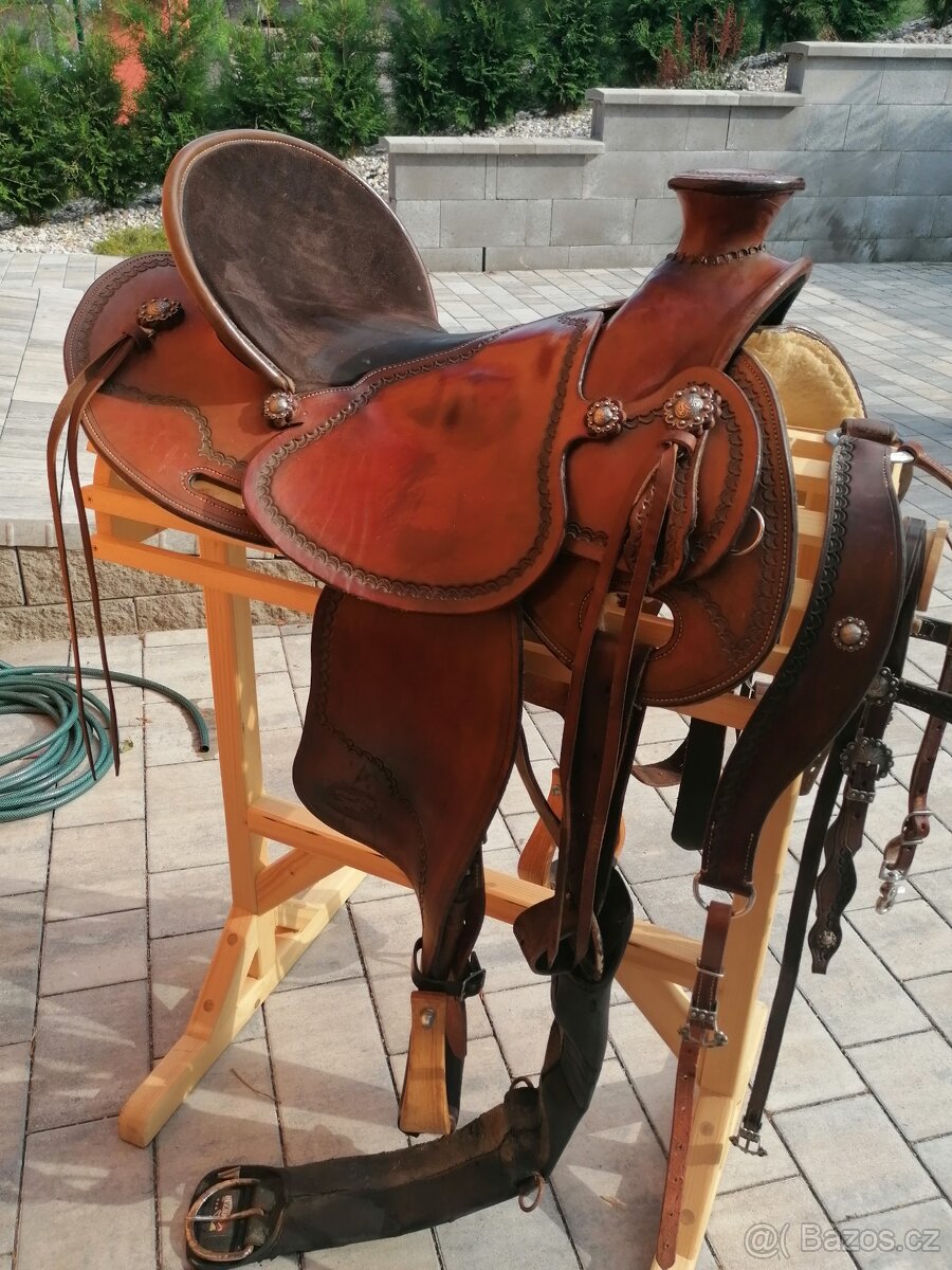 Westernové sedlo Wade - 2