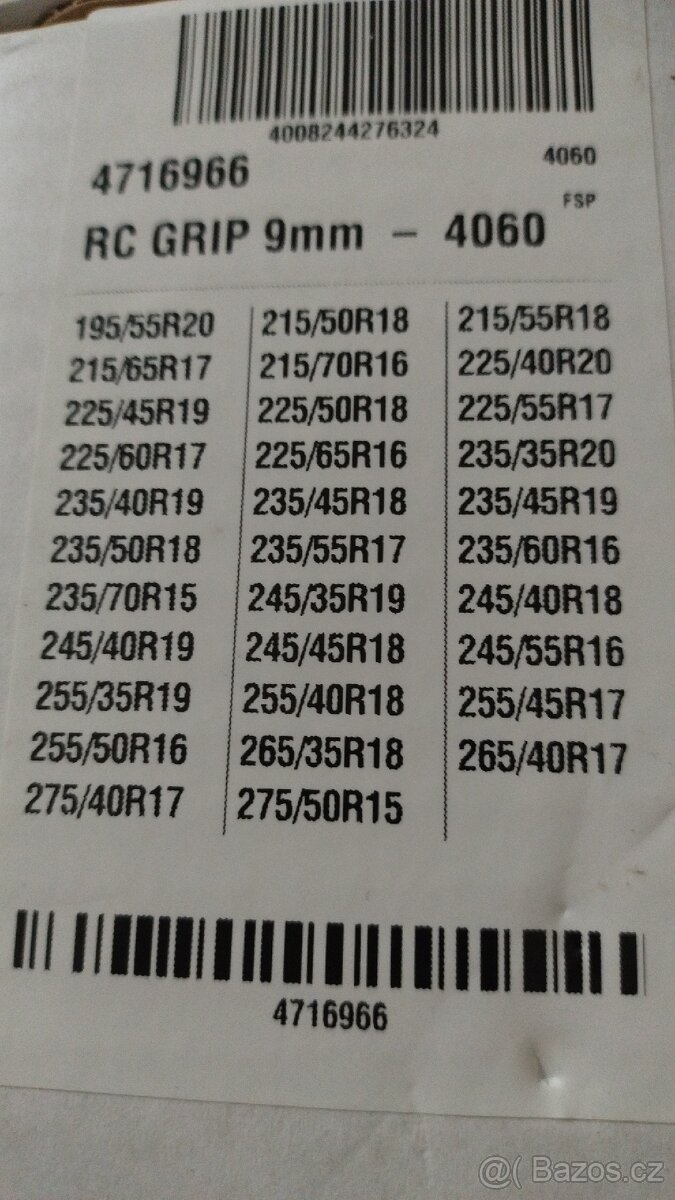 Sněhové řetězy RUD nové - 2