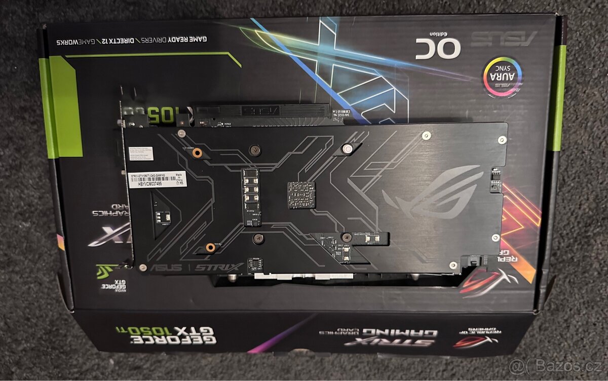 Grafická karta Asus GTX 1050ti 4gb - 2