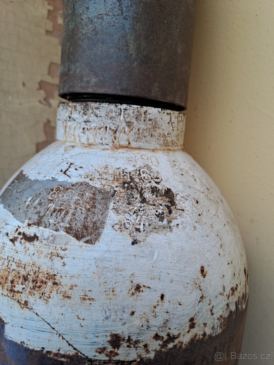 Autogenní acetylenová láhev - 2