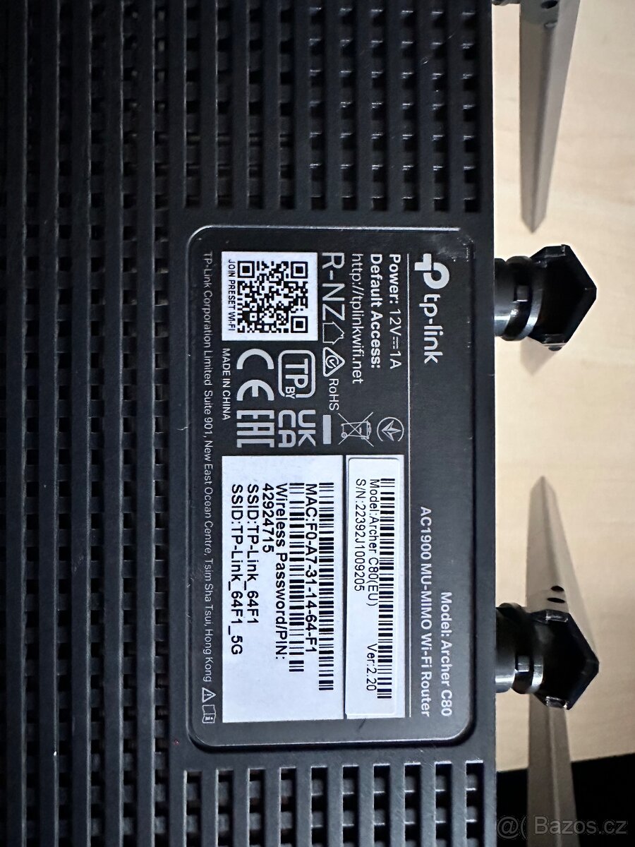 Tp link archer c80 wifi router - 2