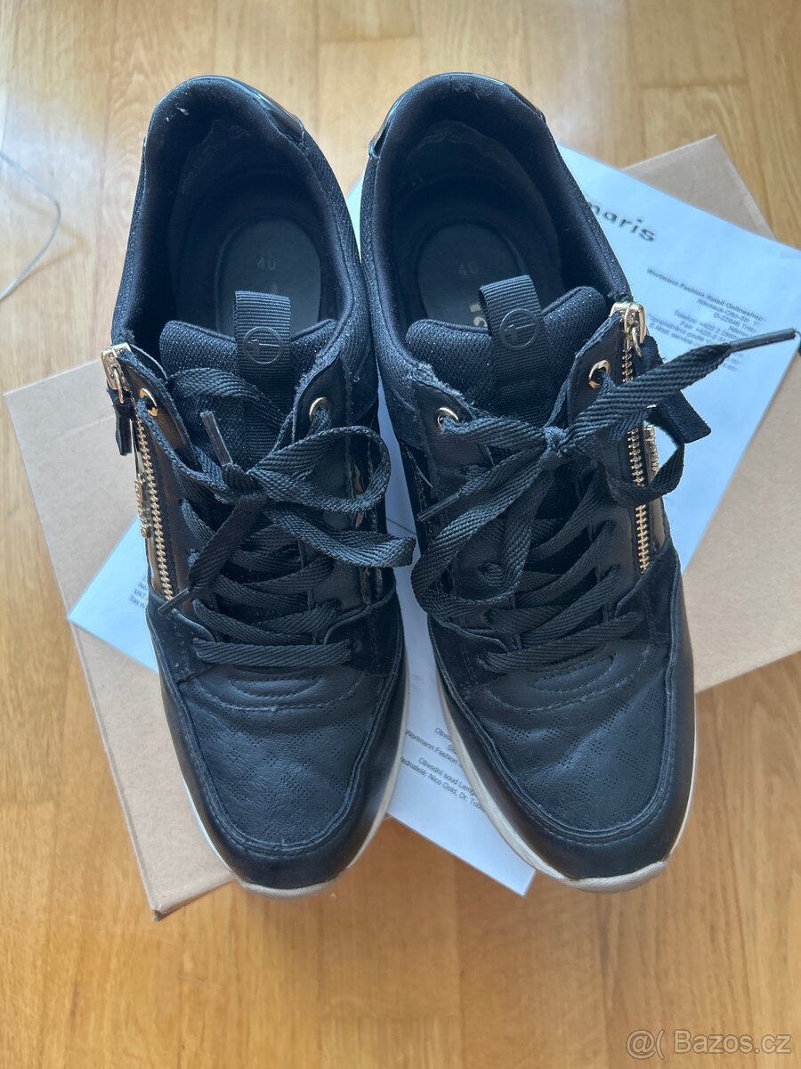 Tamaris tenisky černé 40 - 2