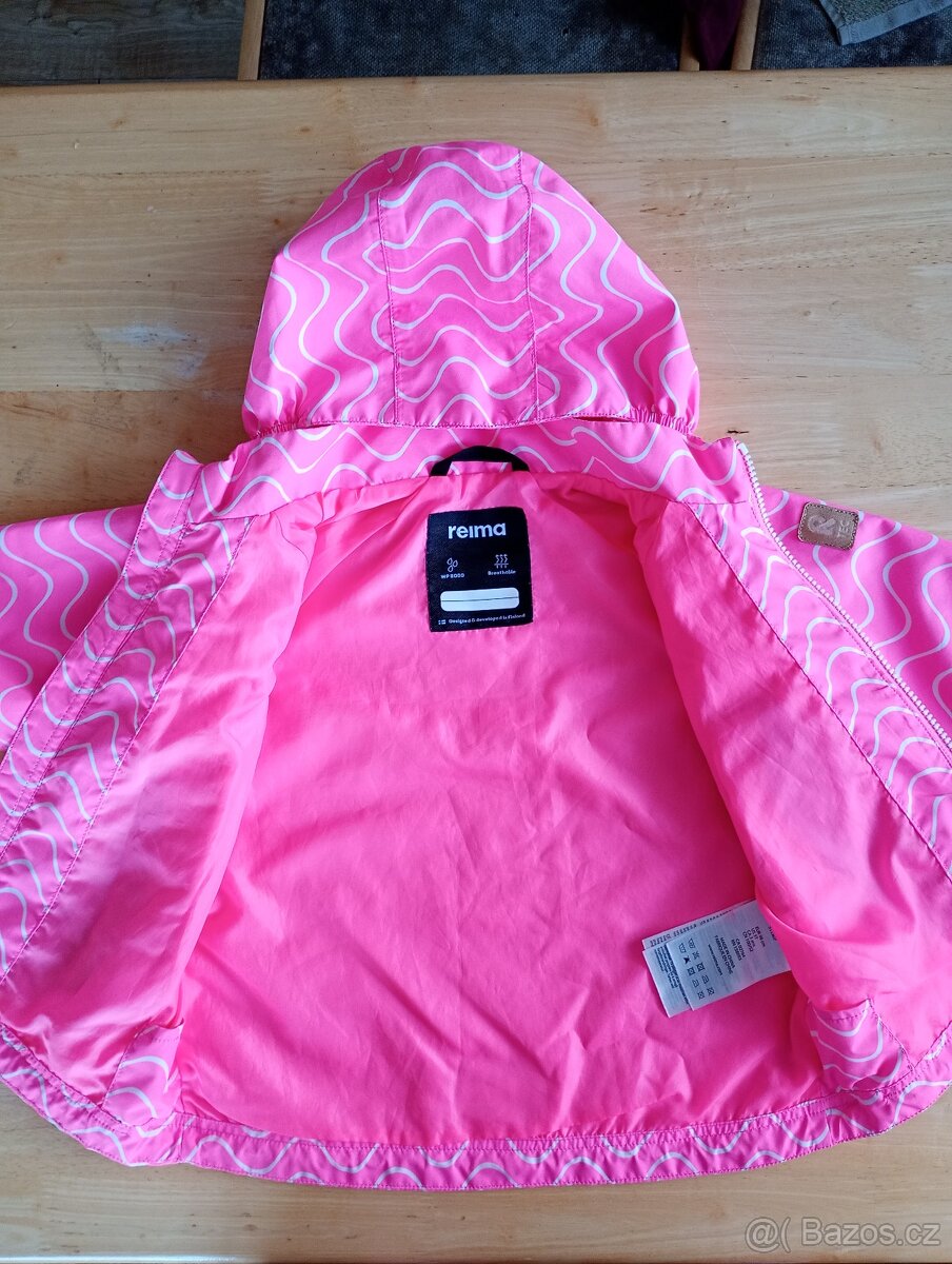 Dětská membránová bunda Reima Hete, růžová, vel. 98 - 2