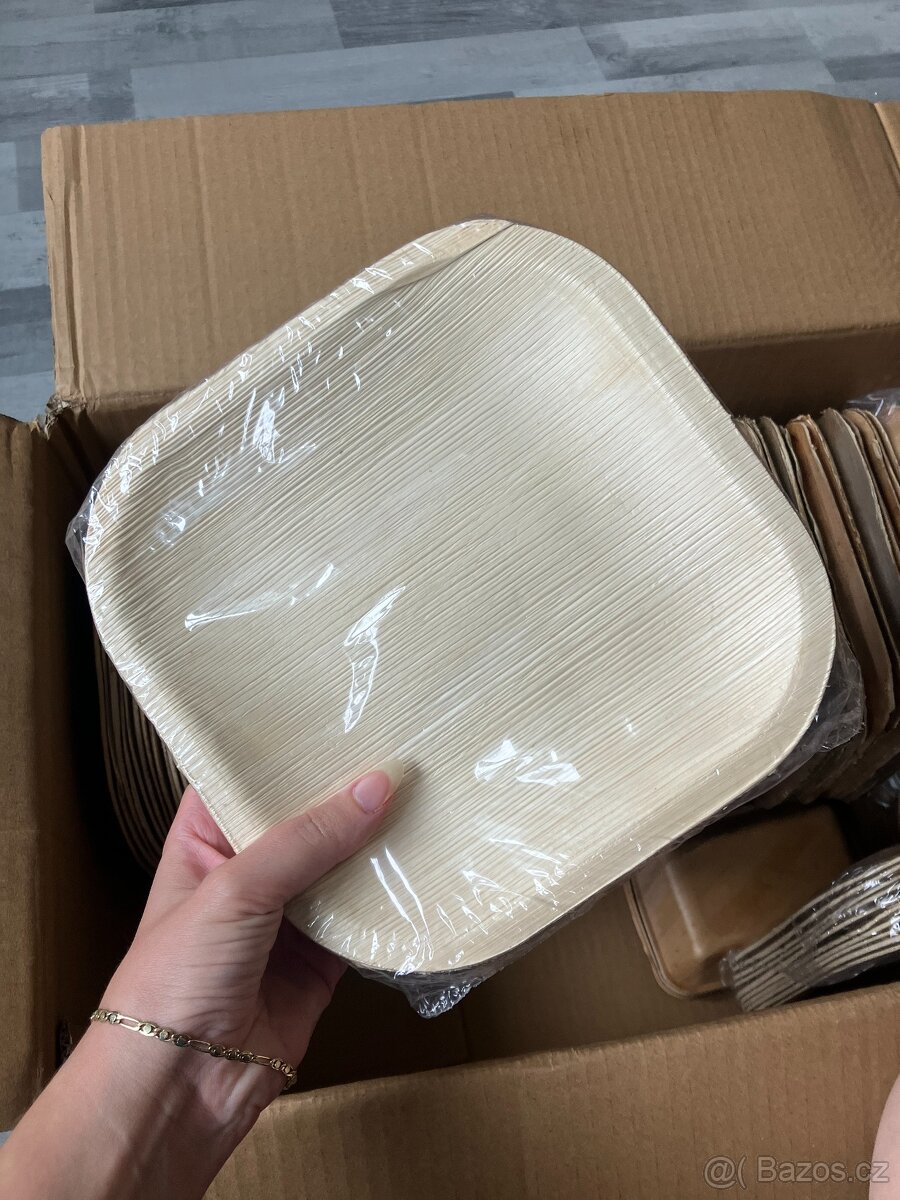 Bio nádobí z palmového listu - 2