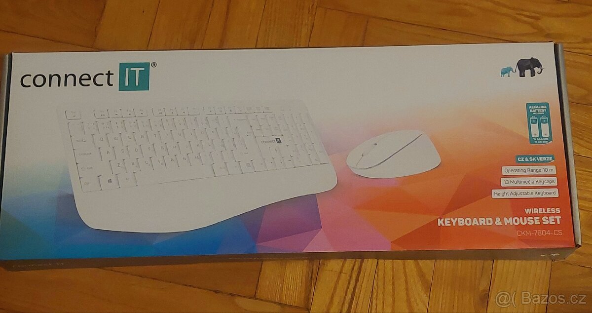 Bezdrátová klávesnice + myš - 2