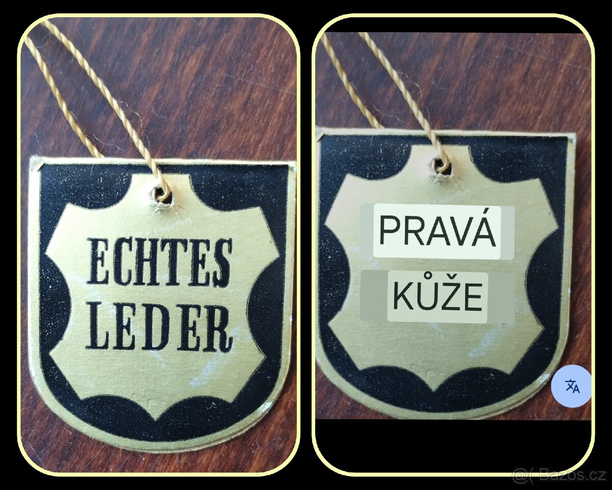 Kožená brašna - Lucky bag (nová) - 2