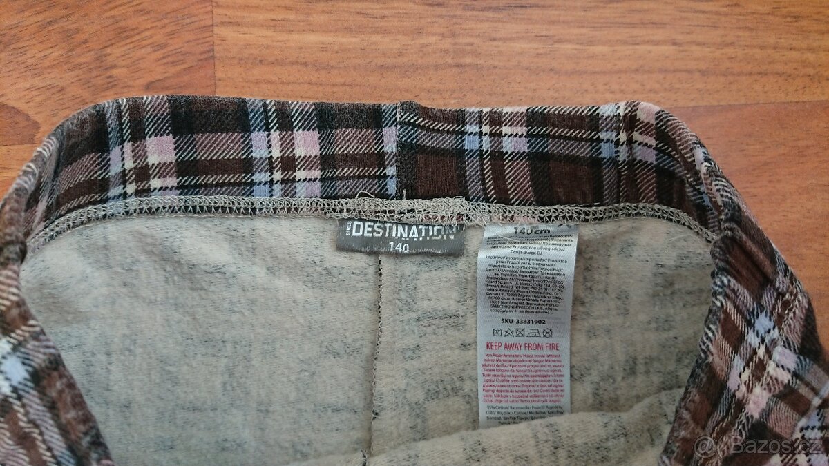 Zateplené legíny vel. 140 - 2