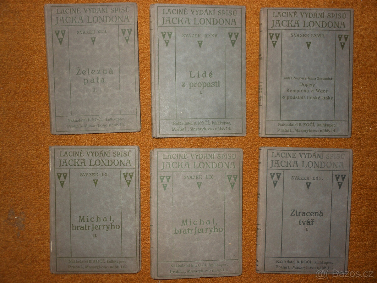 Knihy - Jack London - 2