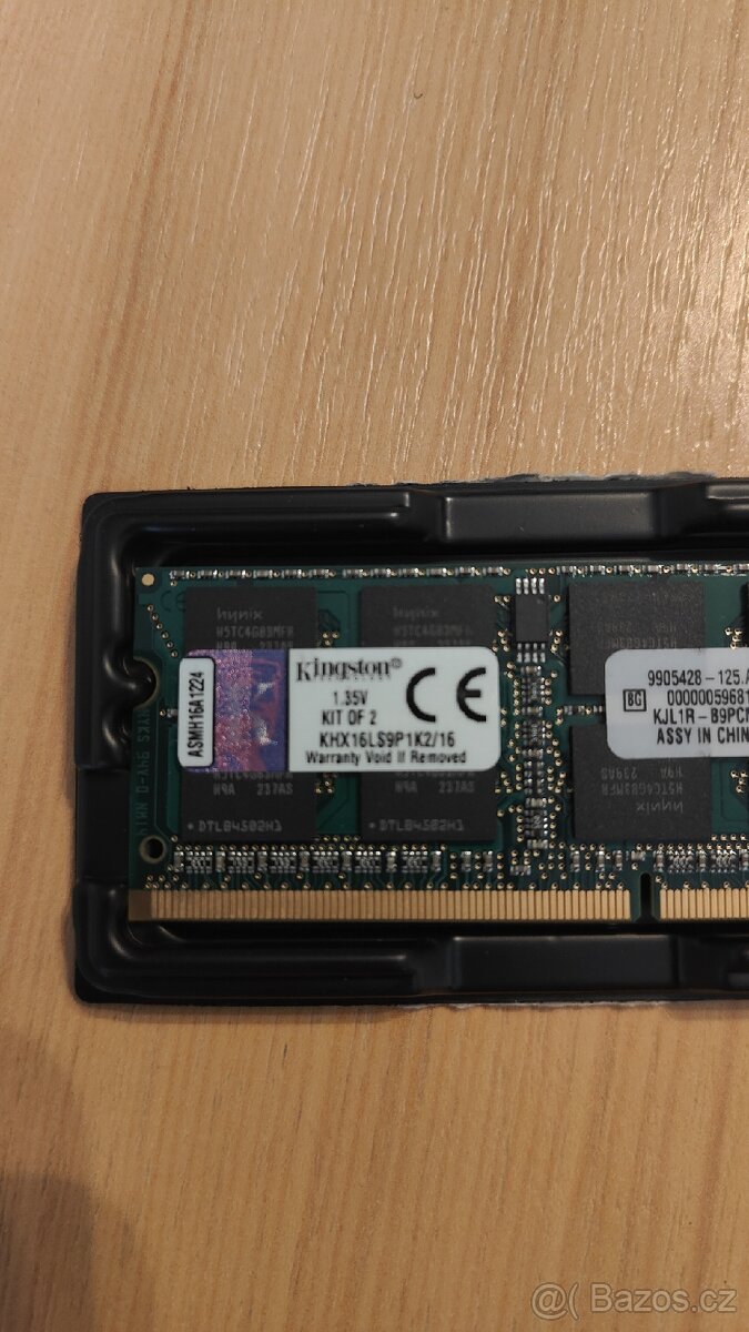 RAM do Notebooku DDR3 16GB - 2