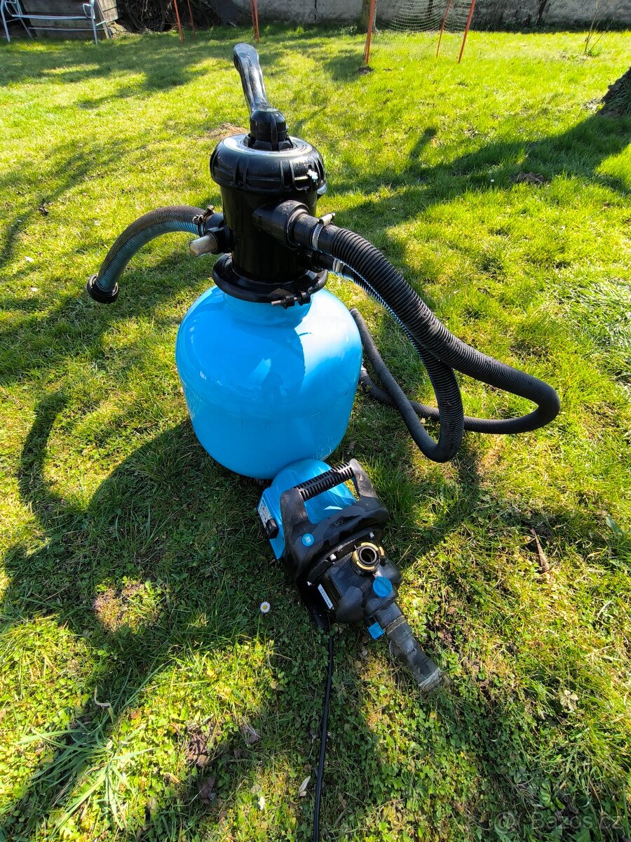 Písková filtrace+ čerpadlo - 2