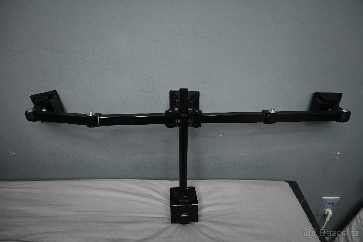 Stojan/držák na 3 monitory-Nedis ERGOTMM100BK - 2