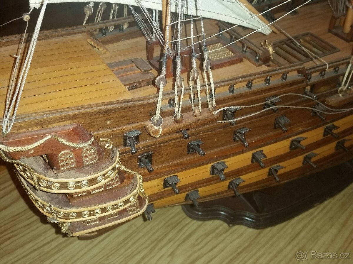 Model dřevěné lodě - 2