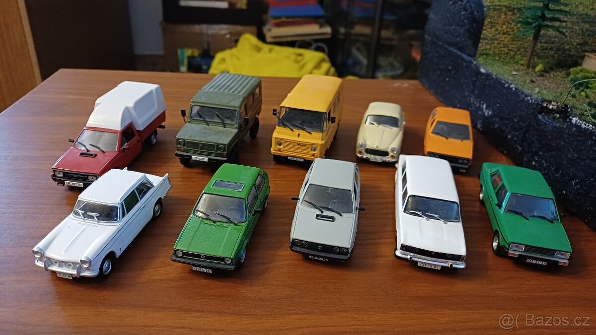 modely 1/43 kov - 2
