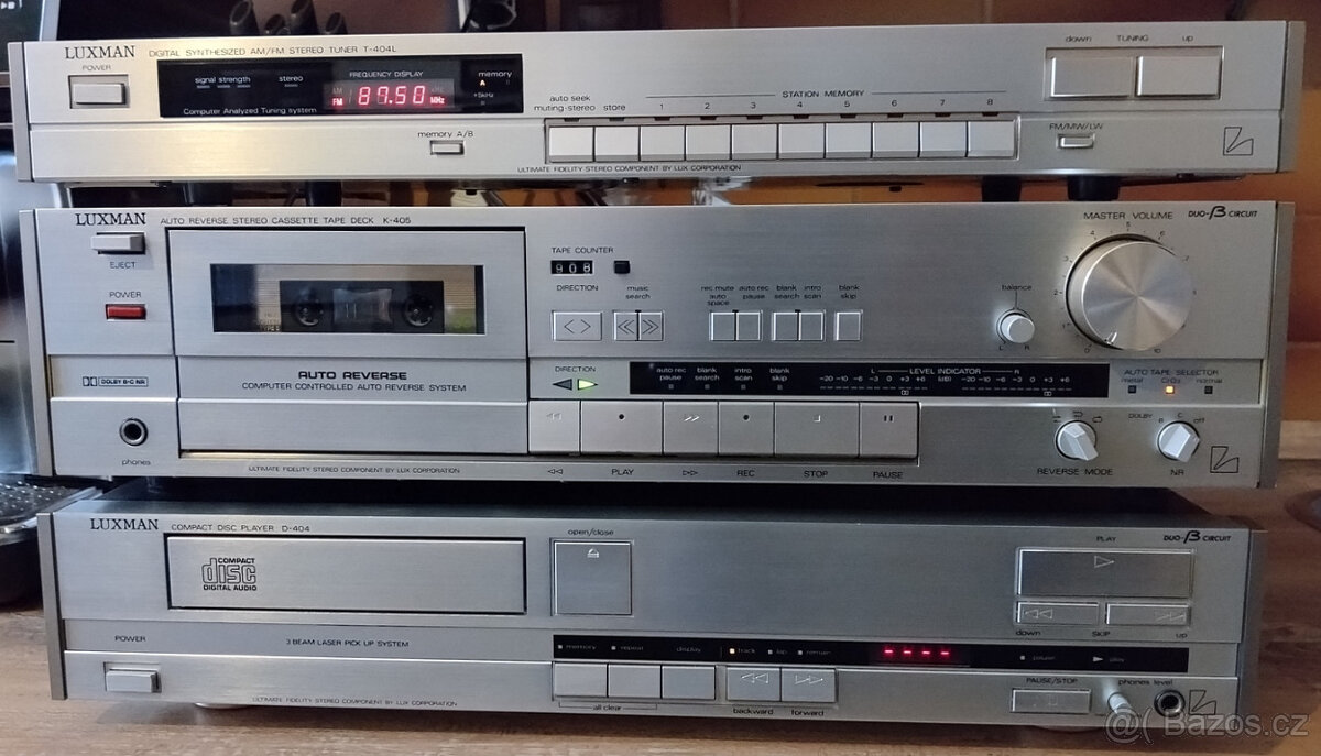LUXMAN tape deck K-405 TOP - 2