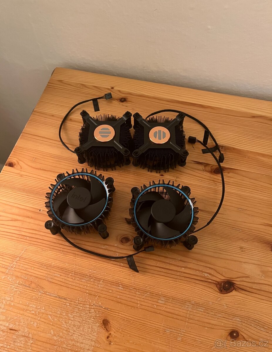 Chladiče: intel Laminar RM1/ AMD Wraith Stealth - 2