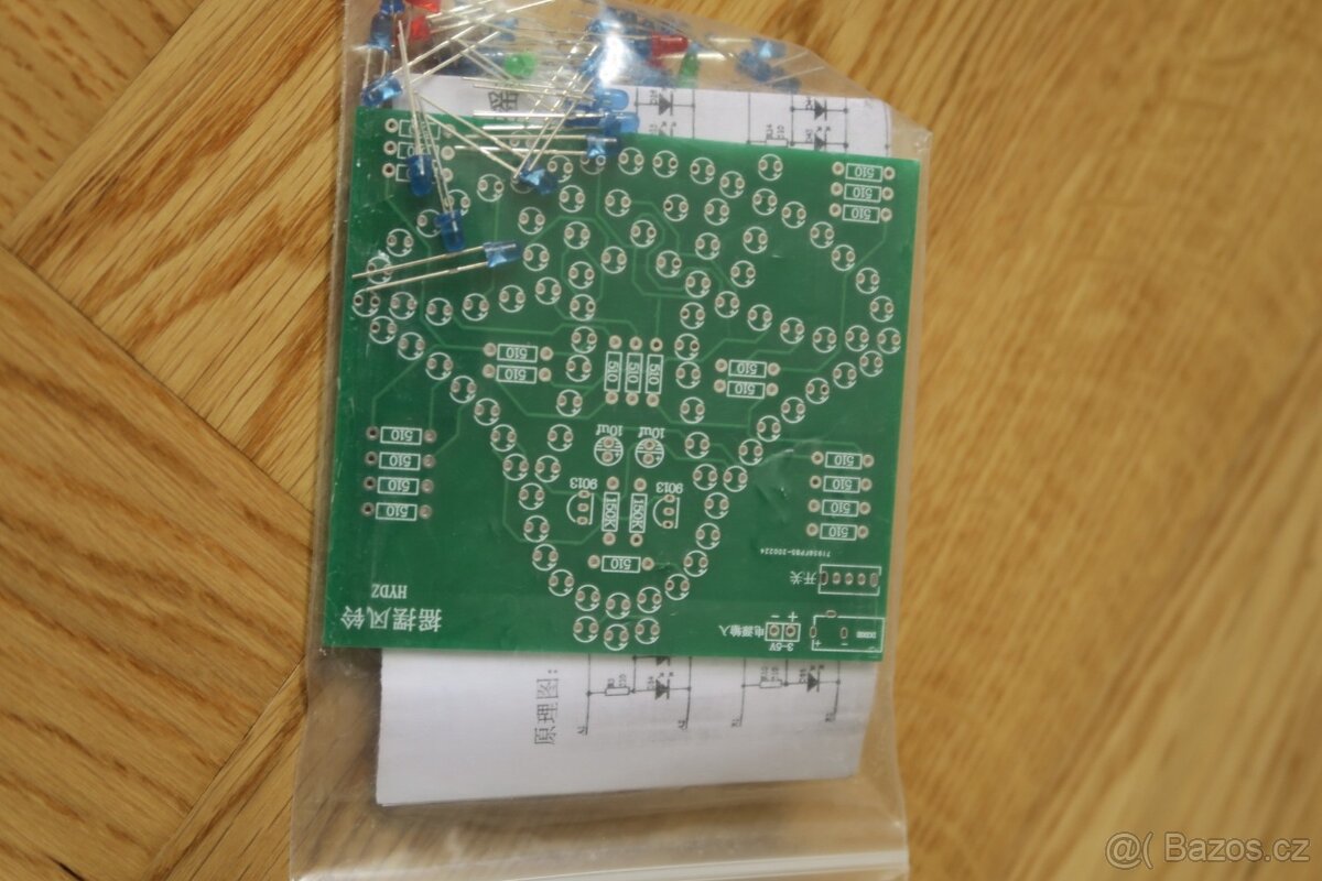 Stavebnice LED Vánoční zvonek - 2
