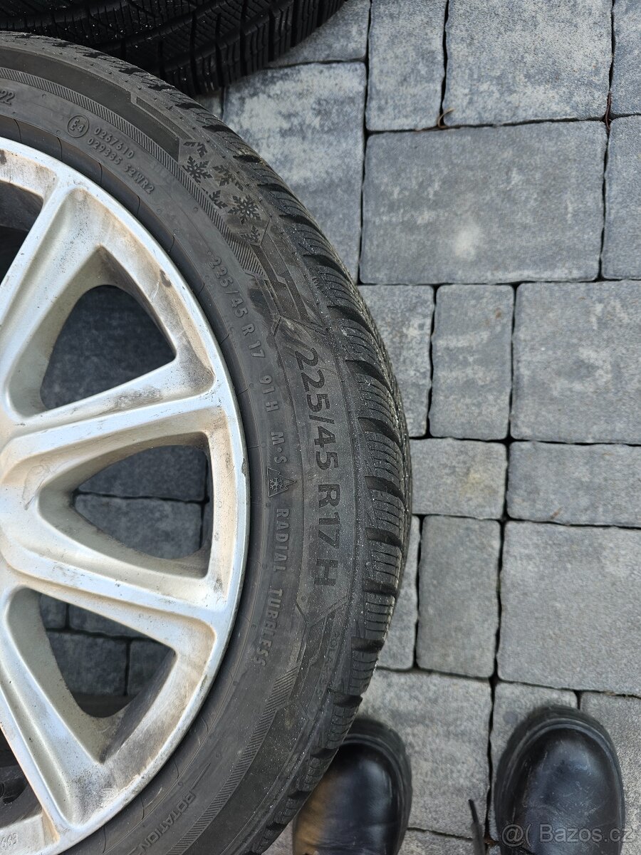 Zimní sada 225/45 R17, 8Jx17H2, ET 48 - 2